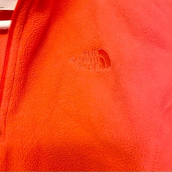 The North Face Quarter-zip fleece pullover Jacket hot neon pink/coral -Small - Picture 6 of 9
